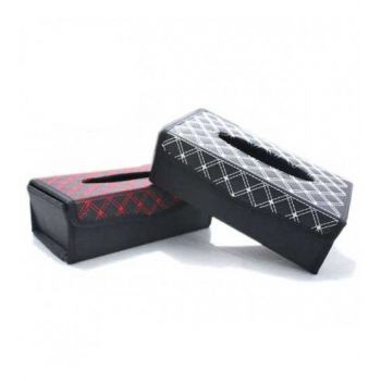 Leather Red Wine Series Tissue Paper Holder